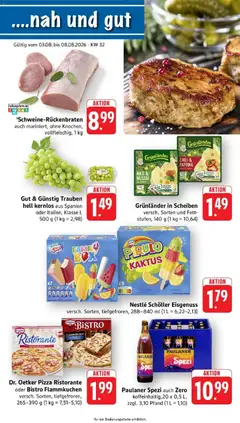 nah & gut Prospekt Offenburg-Zunsweier ab 03.08.2026 gültig