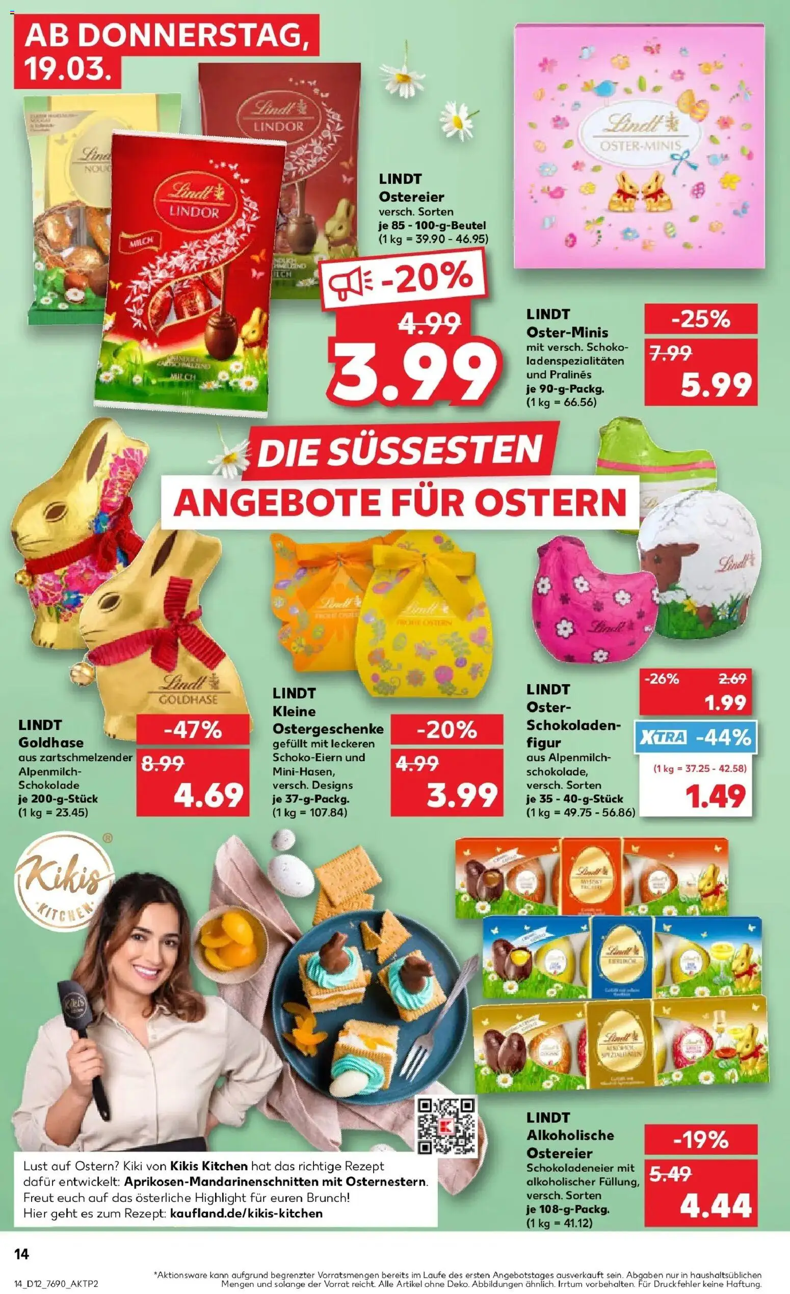 Kaufland Prospekt Unterschleißheim	 – gültig ab 16.03.2026 | Seite: 26 | Produkte: Schokolade, Lindt