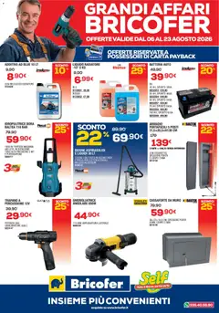 Anteprima del volantino Self catalogo valido a partire dal 06/08/2026 | Pagina: 3 | Prodotti: Porta, Tè, Smerigliatrice, Presa