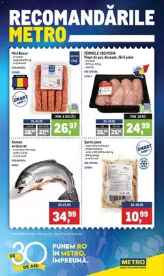 Ofertele Metro valabile de la 18.05.2026