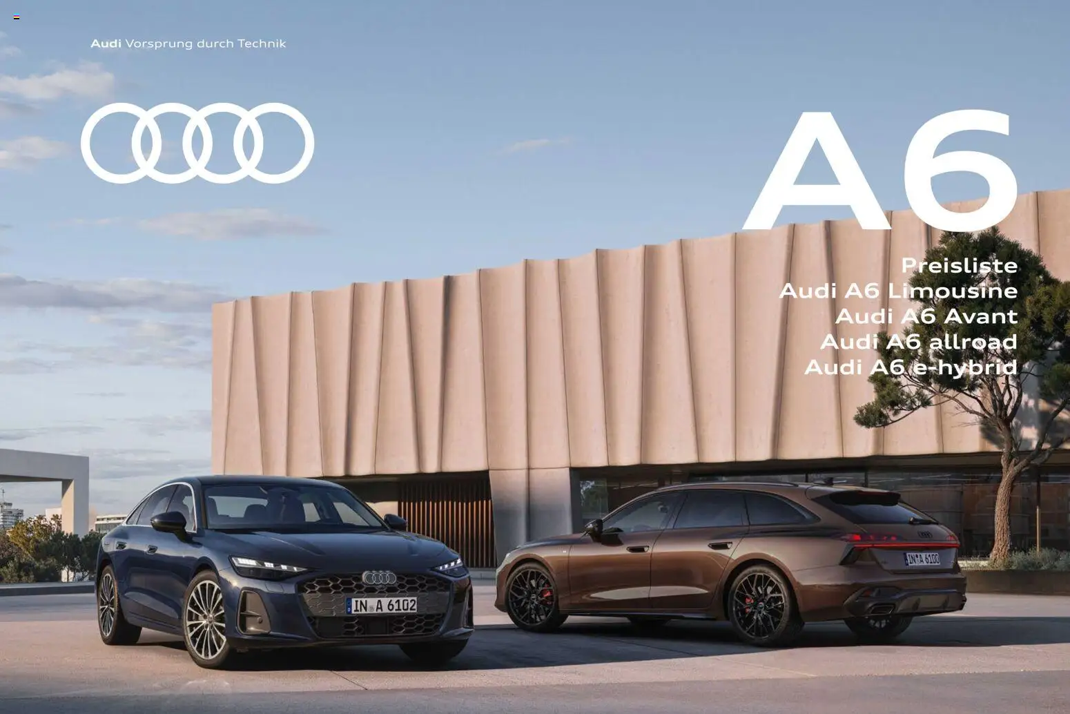 Audi A6 – gültig ab 28.10.2025 | Seite: 1