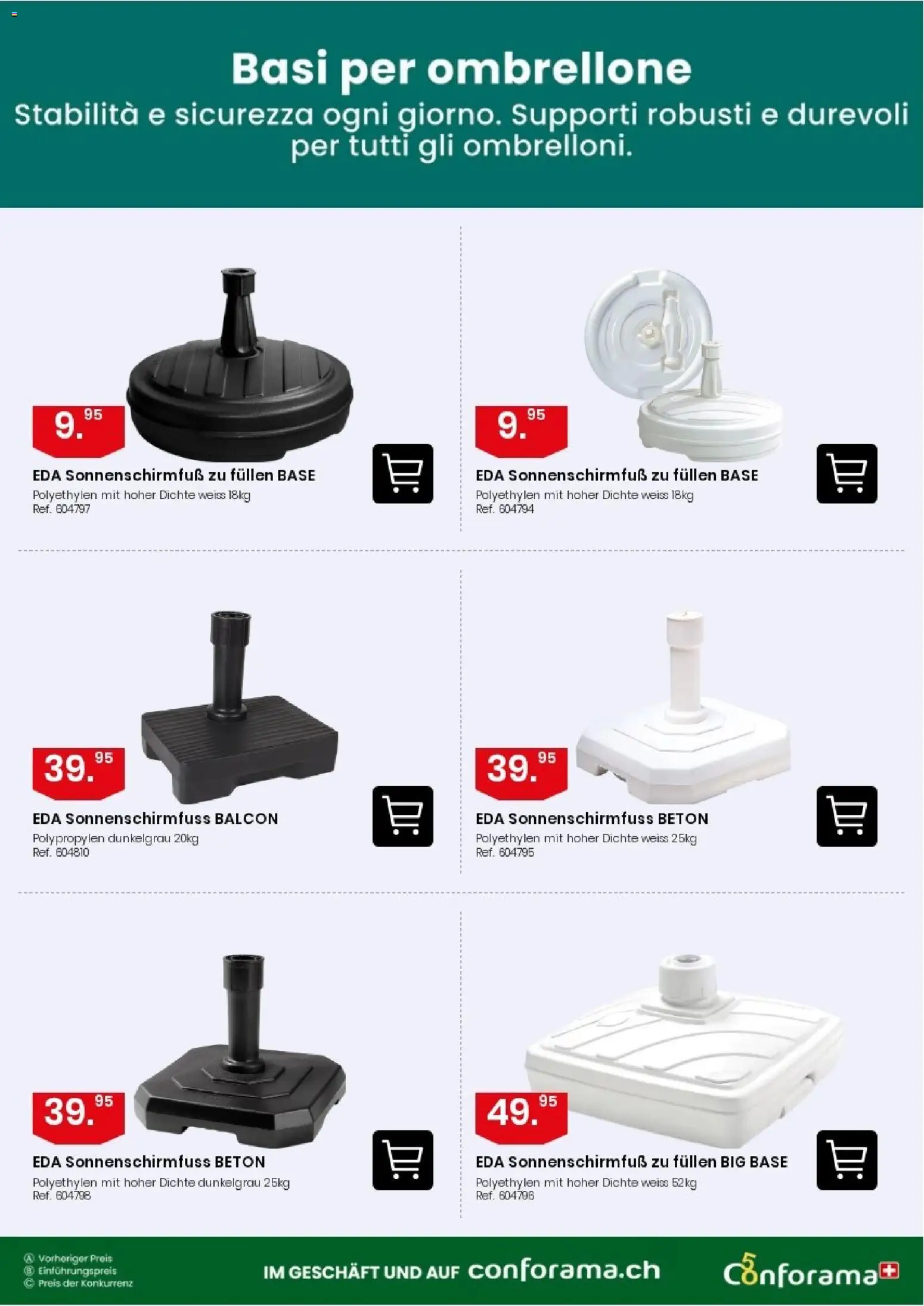 Conforama aktionen Sonnenschirme – gültig ab 07.10.2026 | Seite: 6