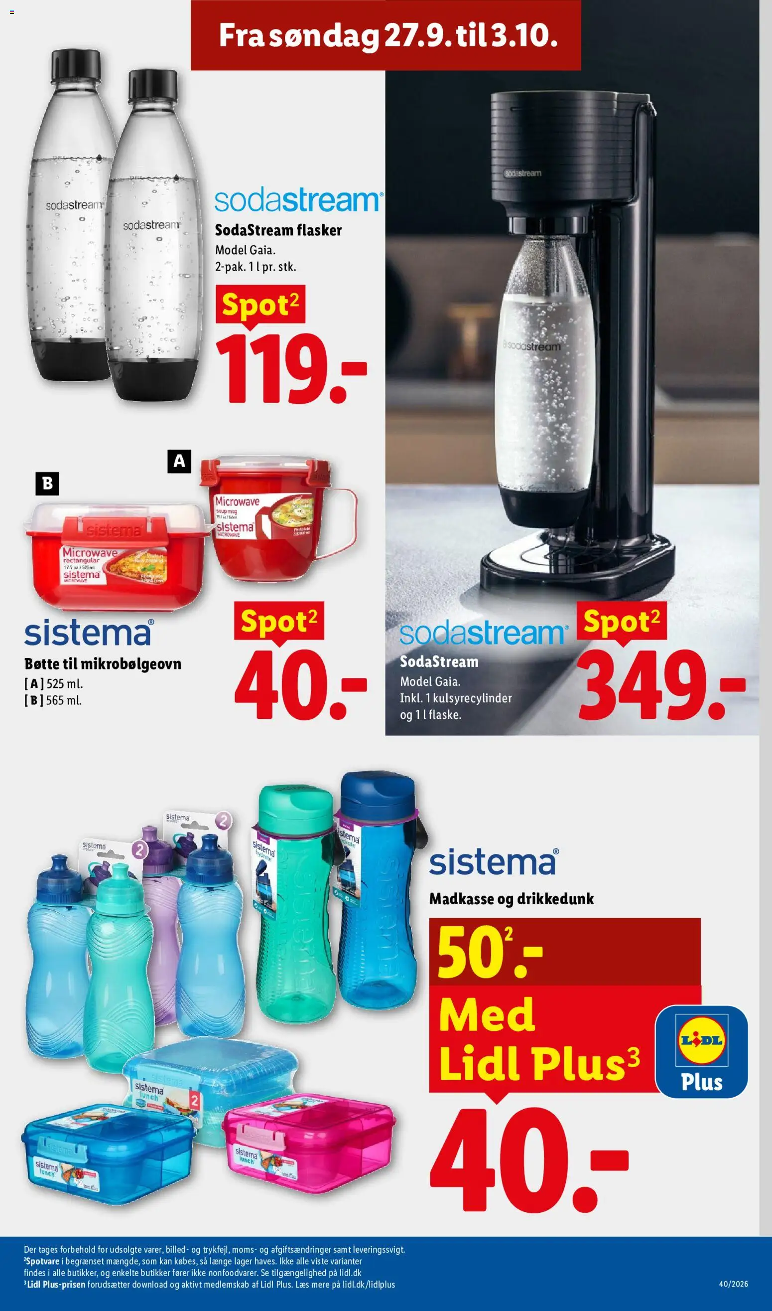 Lidl tilbudsavis – gyldig fra 27/09/2026 | Side: 25 | Produkter: Søm, Mikrobølgeovn