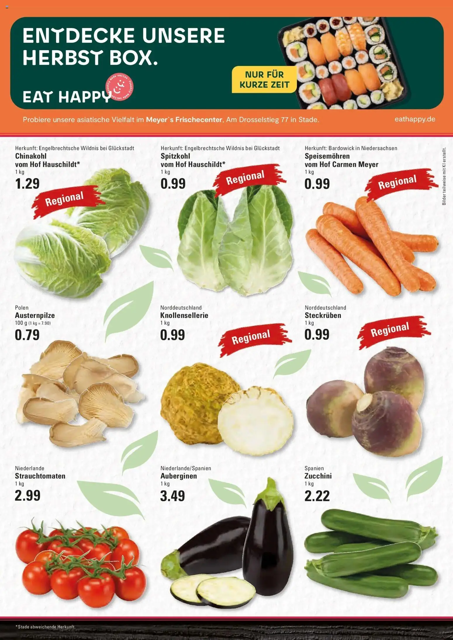 Marktkauf Prospekt Stade (ab 12.10.2026) » Angebote online | Seite: 2 | Produkte: Bilder, Chinakohl, Zucchini
