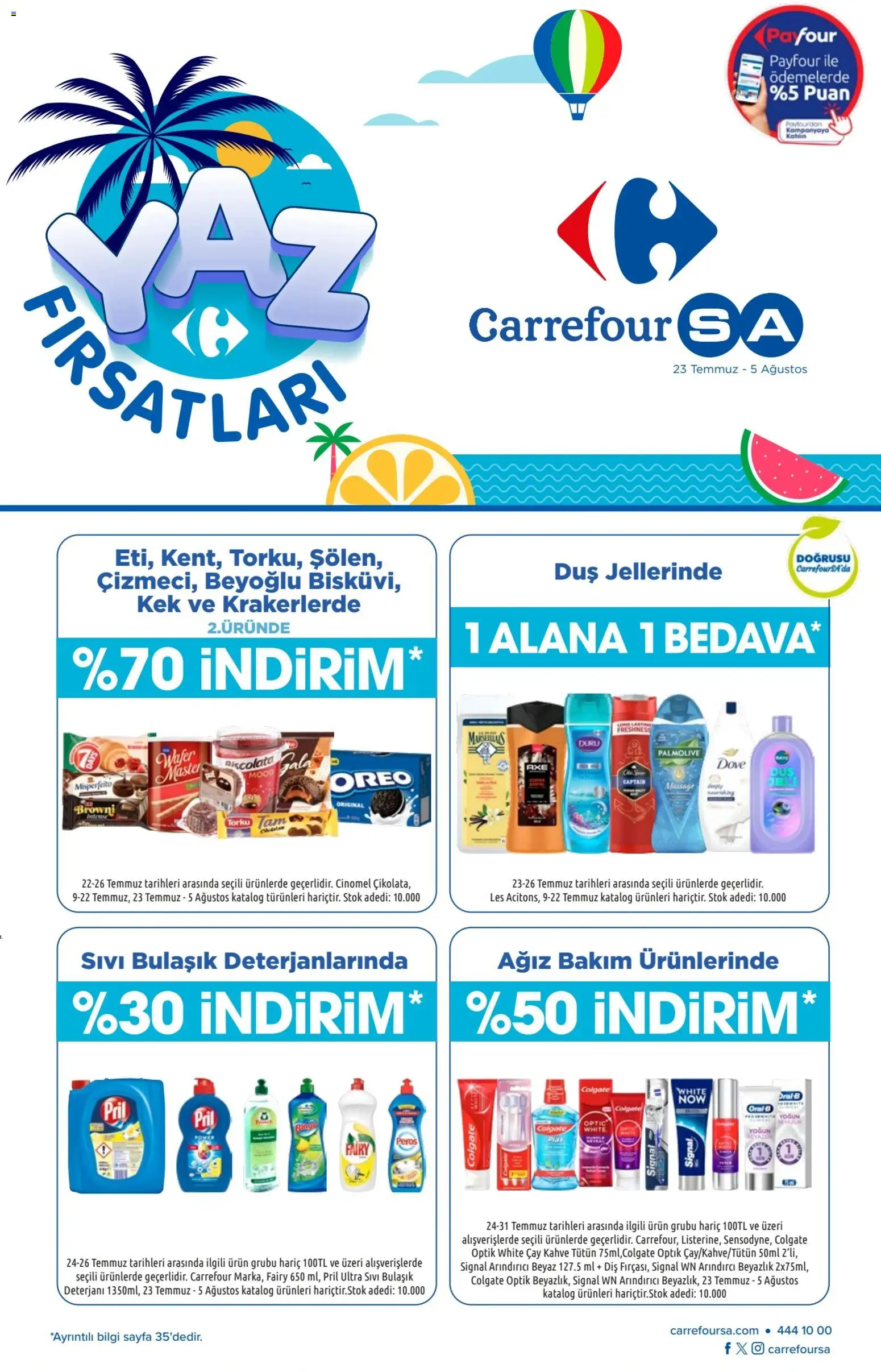 CarrefourSA Katalog - 23 Temmuz 2026 tarihinden itibaren geçerlidir | Sayfa: 1