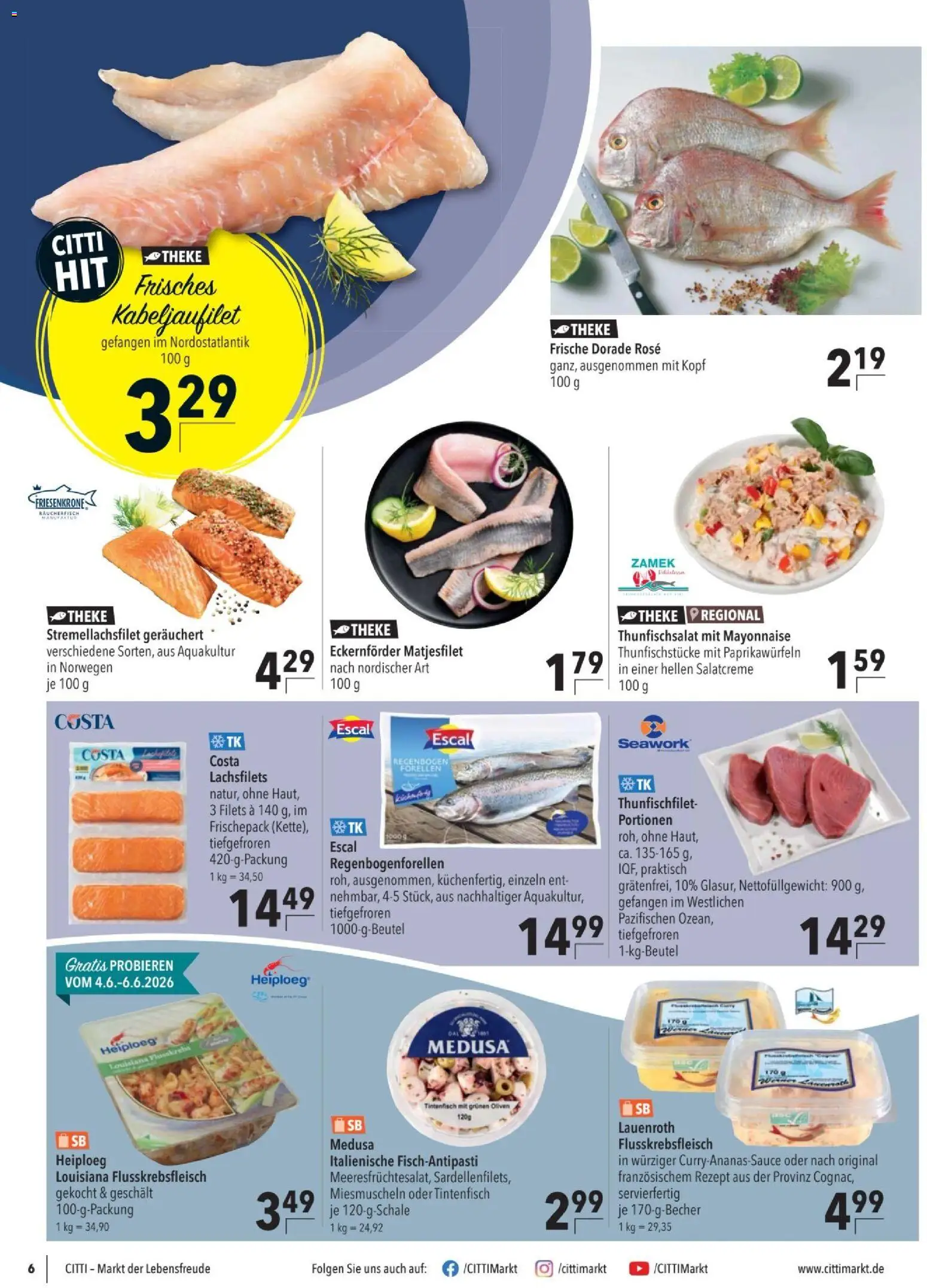 CITTI tilbudsavis – gyldig fra 03.06.2026 | Side: 6 | Produkter: Oliven
