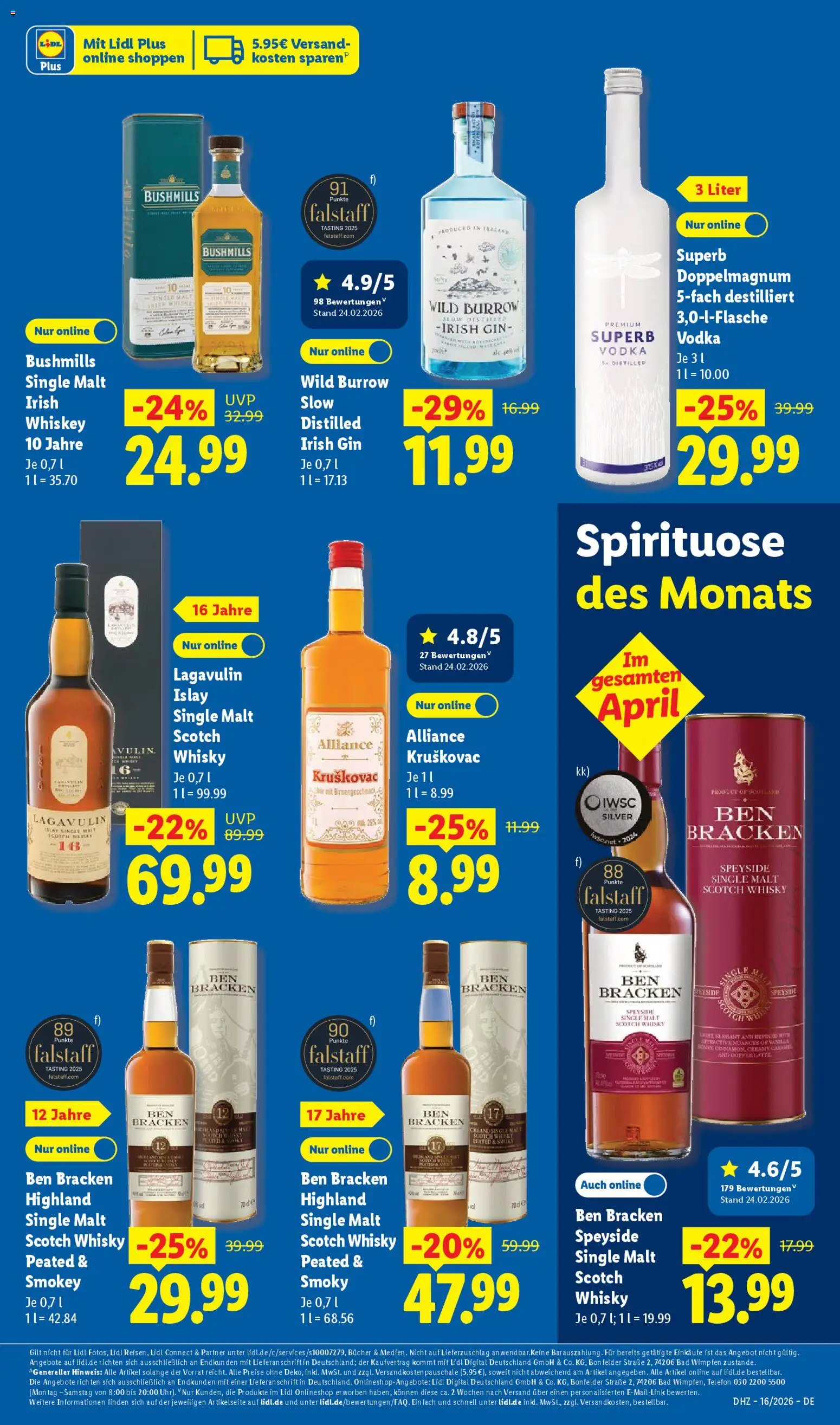 Lidl Prospekt – gültig ab 13.04.2026 | Seite: 27 | Produkte: Kabel, Wandfarbe, Wasser, Telefon