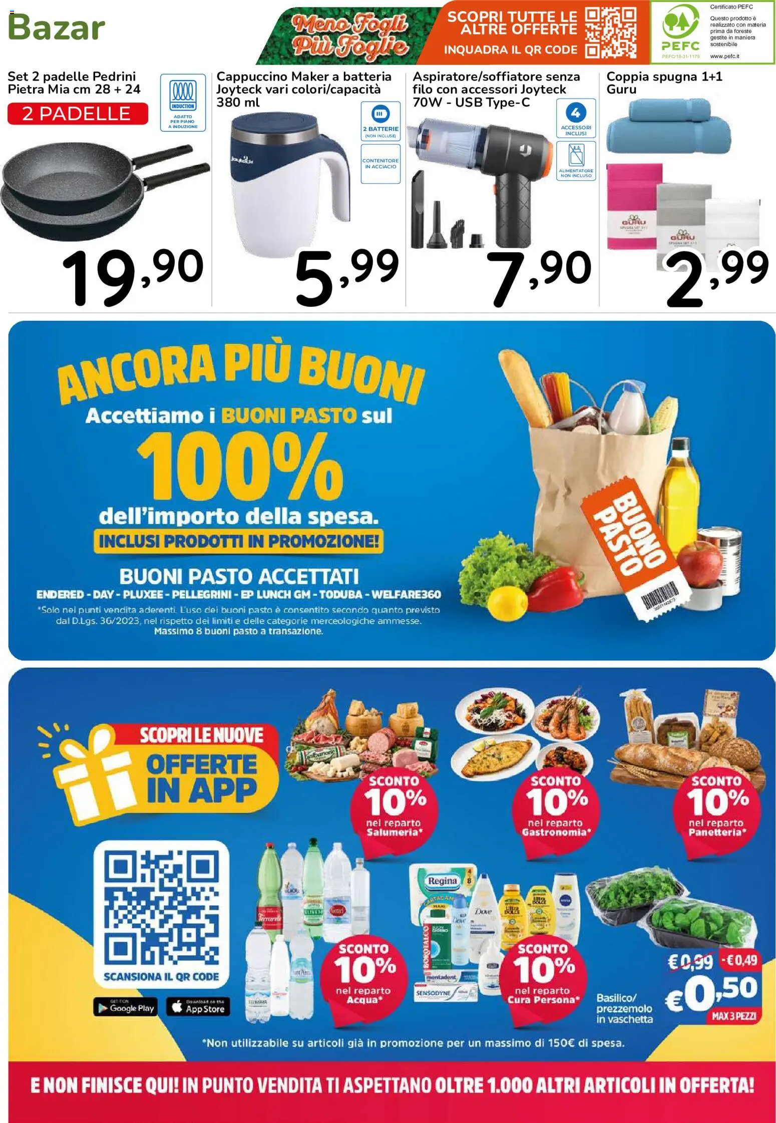 Volantino Famila del 30/09/2026 | Pagina: 44 | Prodotti: Cappuccino, Prezzemolo, USB, Batterie