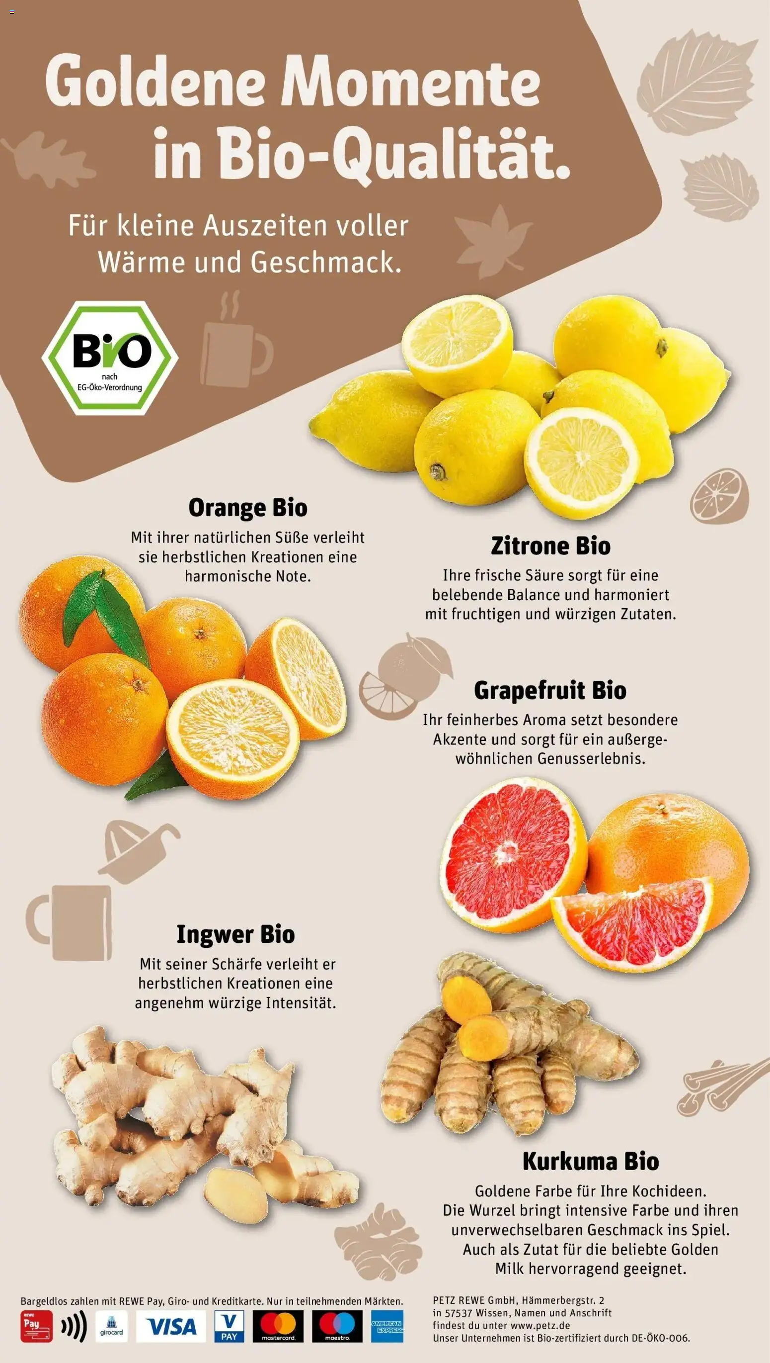 REWE Prospekt ab 26.10.2026 zum Blättern » Angebote | Seite: 2 | Produkte: Grapefruit, Zitrone