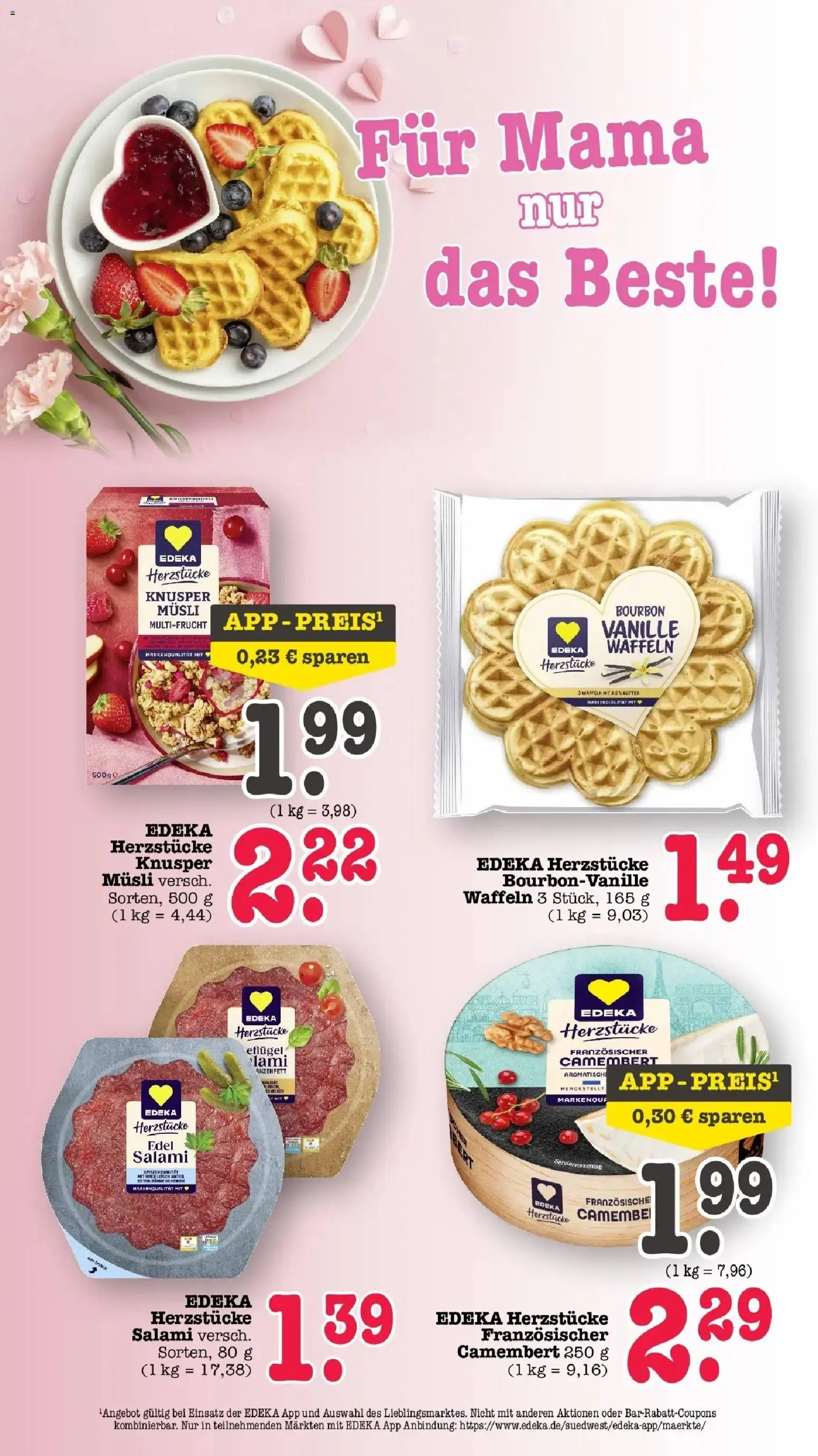 Edeka prospekt Bühlertal	 – gültig ab 03.05.2026 | Seite: 11 | Produkte: Butter, Salami, Rindfleisch, Bourbon