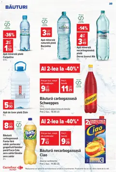 Ofertele Carrefour valabile de la 24.06.2026 | Pagină: 23 | Produse: Pară, Yazı tahtası kalemi, Apă, Zahăr