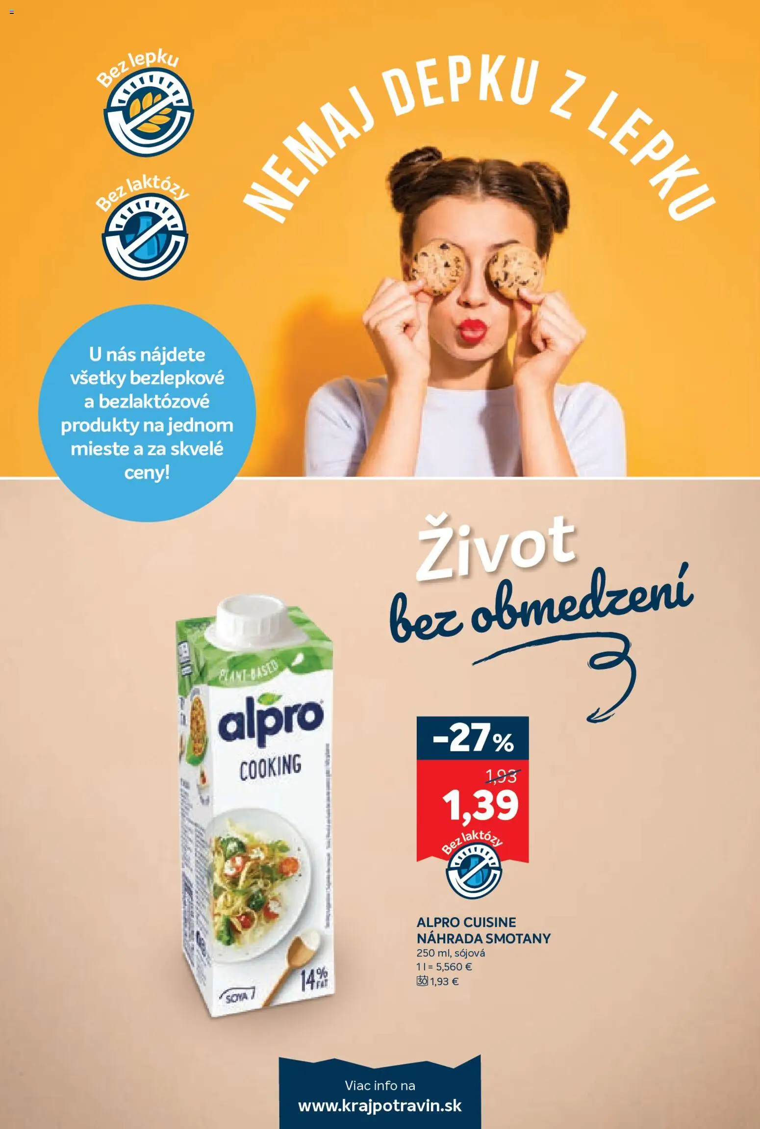 Nové Kraj akcie – leták je platný od 11.06.2026 | Strana: 15 | Produkty: Alpro
