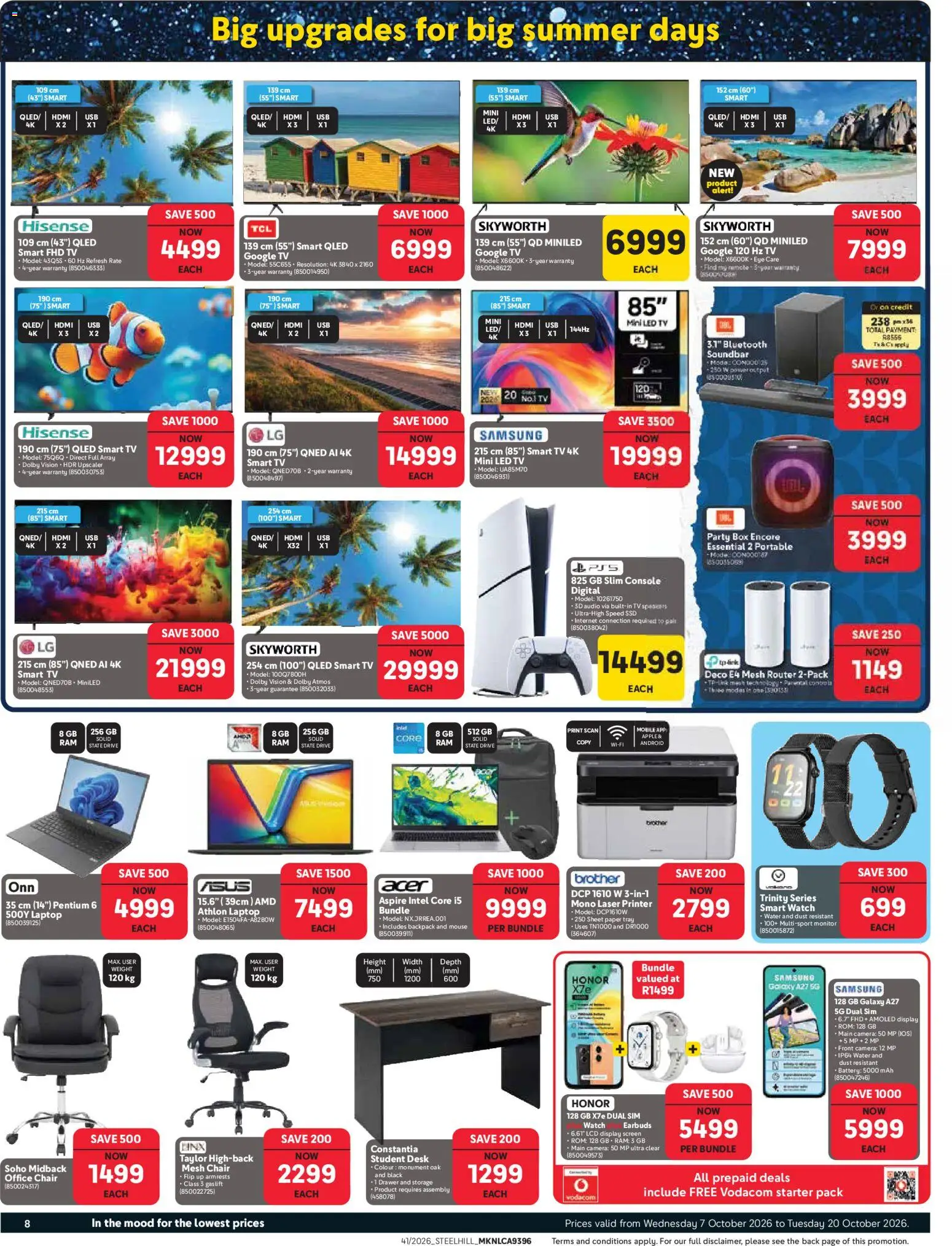 New Makro catalogue – valid from 07/10/2026 | Page: 8 | Products: Router, Earbuds, Camera, Tray