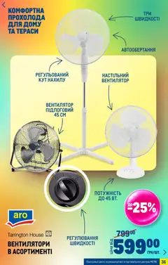 Metro акції дійснийкції з 27.05.2026 | Сторінка: 36 | Товари: Вентилятор