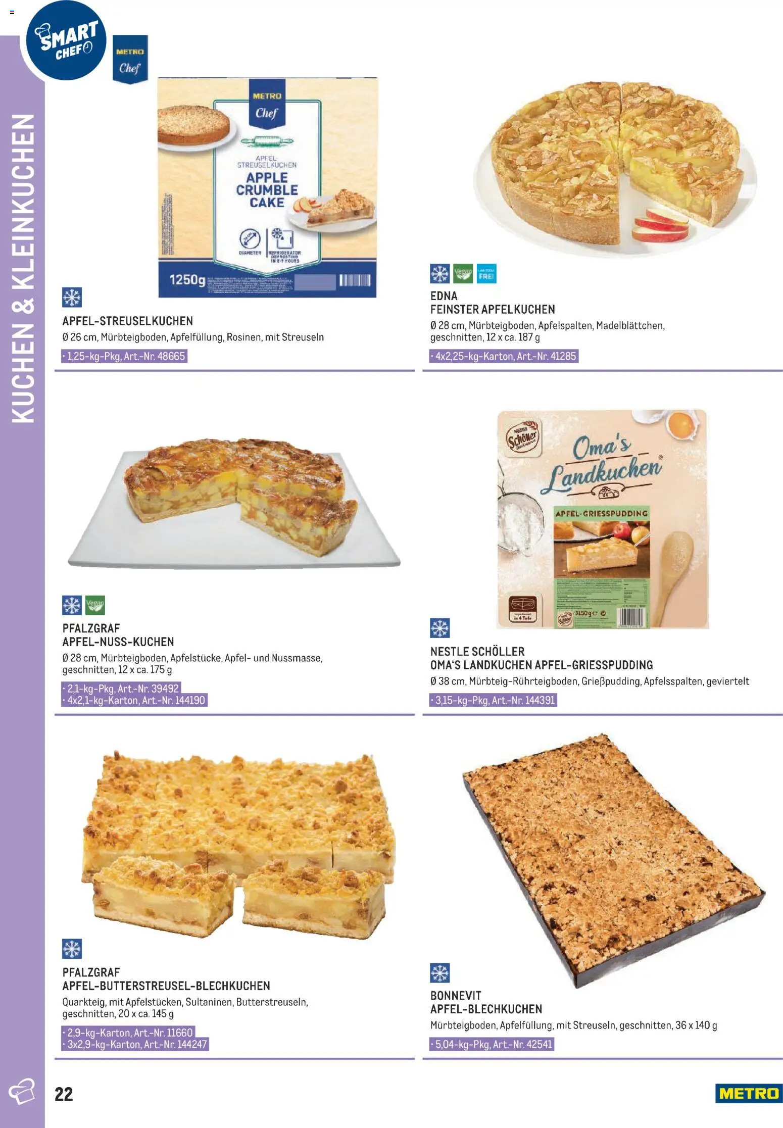 Metro angebote Smart Chef - Dessert gültig ab 01.01.2026 | Seite: 22