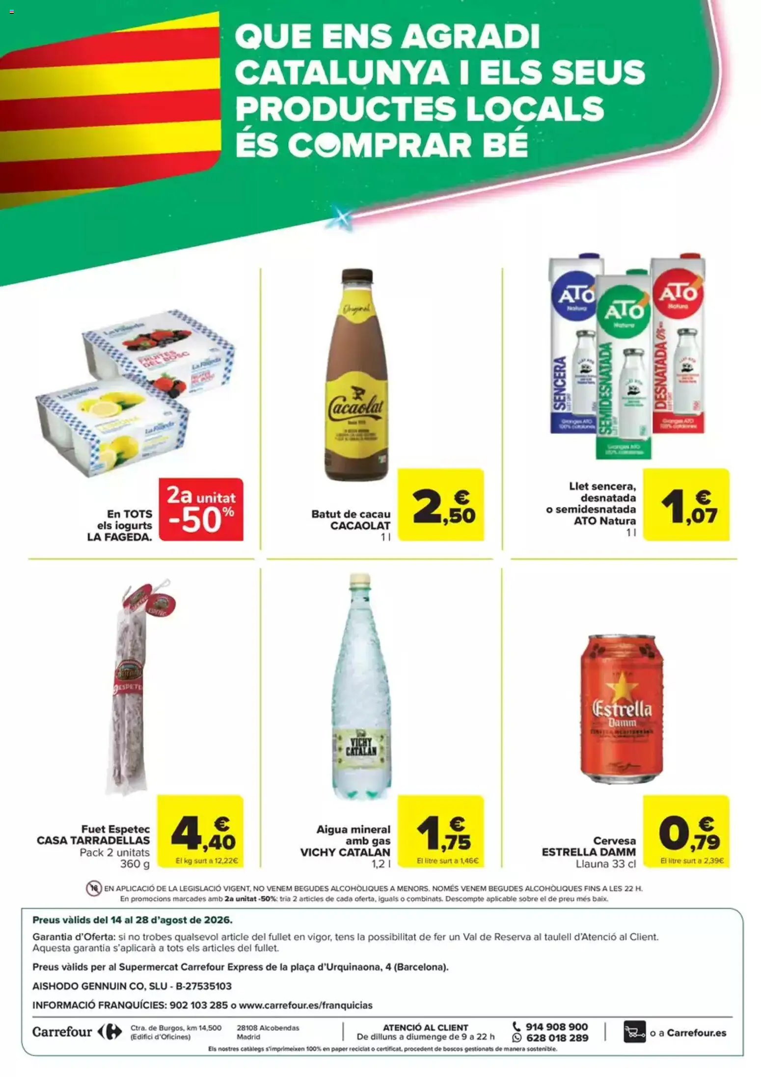 Carrefour Express folleto │ válido desde el 14/08/2026 | Página: 4