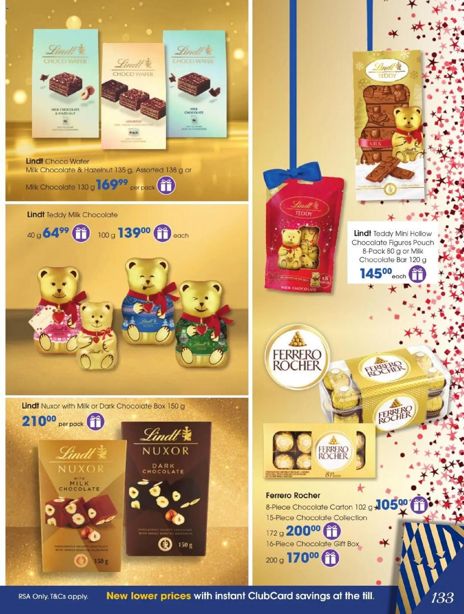 New Clicks catalogue – valid from 27/10/2026 | Page: 133 | Products: Hazelnuts, Box, Milk, Chocolate