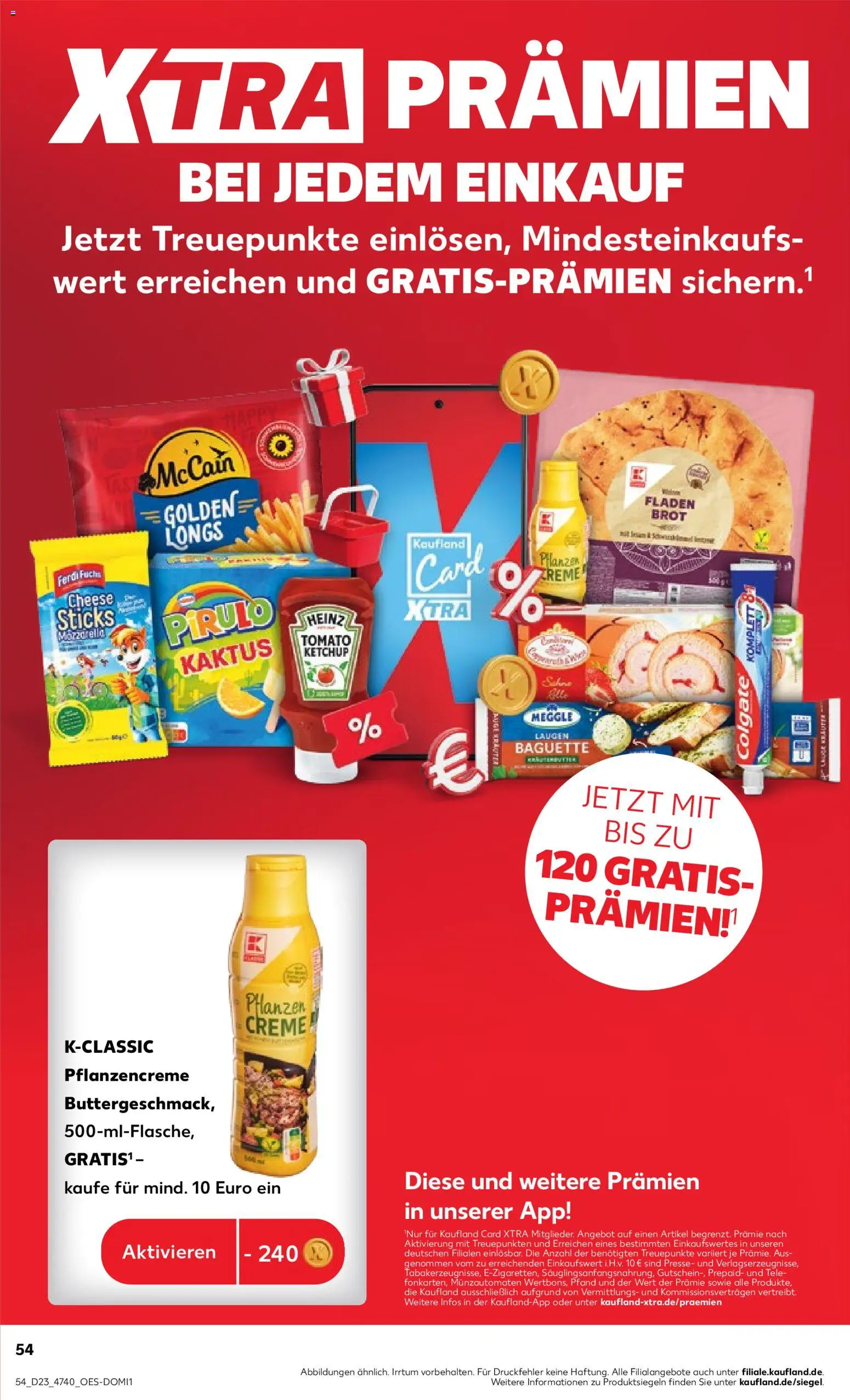 Kaufland Prospekt Hannover – gültig ab 04.06.2026 | Seite: 54 | Produkte: Presse, Tomaten, Creme, Ketchup
