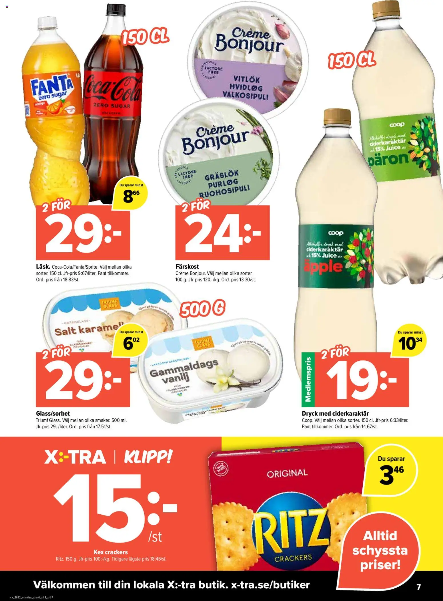 Coop X:-TRA reklamblad aktuell från 03/08/2026 | Sida: 7