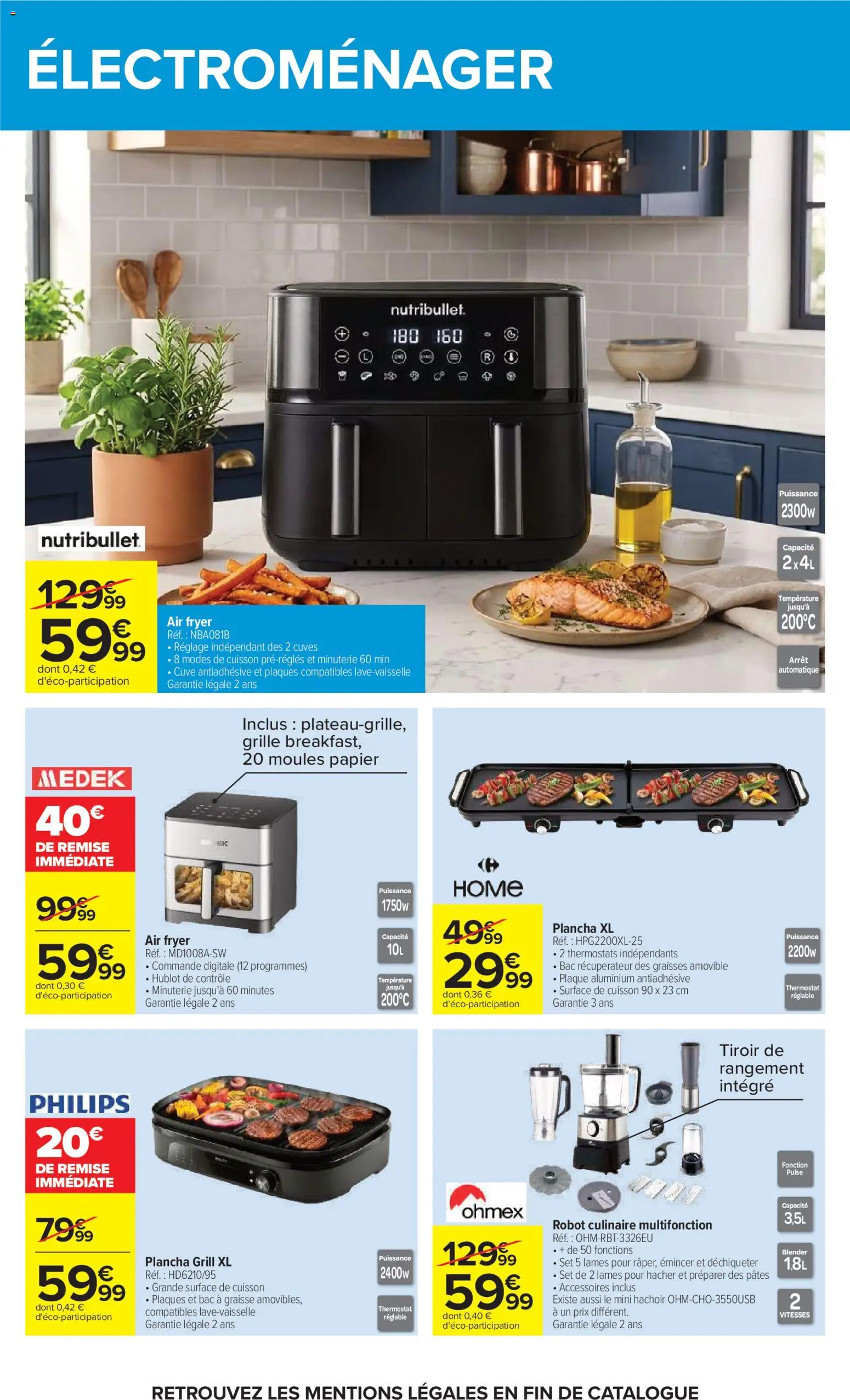{H1} | Page: 61 | Produits: Moules, Lave-vaisselle, Grill, Robot
