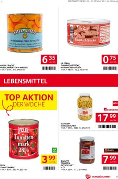 Transgourmet Abhol Aktion ab 26.10.2026 gültig | Seite: 21 | Produkte: Zucker, Lebensmittel, Öl, Tomaten