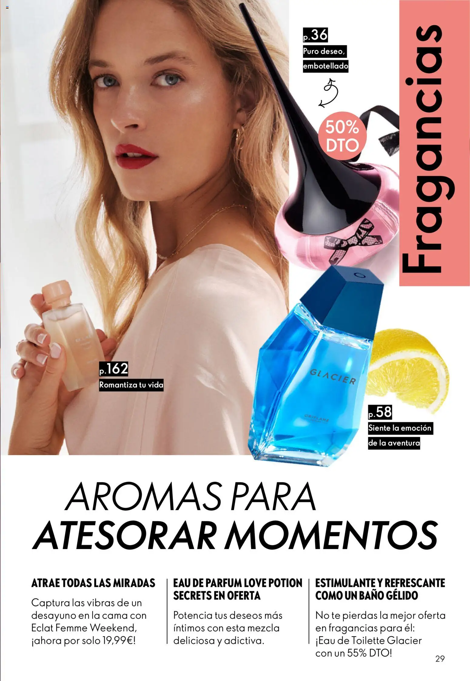 Oriflame - Catálogo Campaña 4 │ válido desde el 11.03.2026 | Página: 29 | Productos: Té, Cama, Eau de parfum, Baño