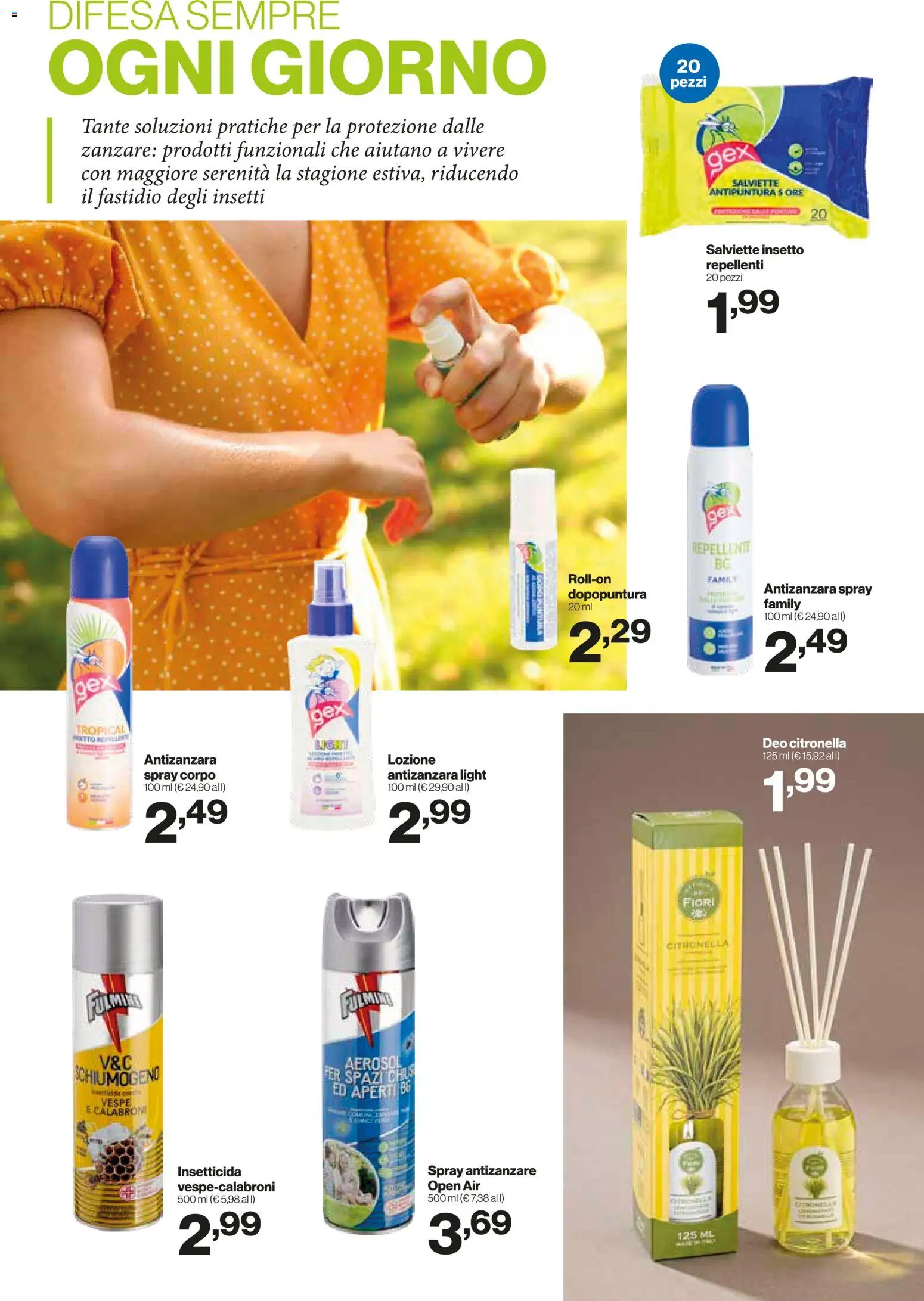 Volantino IN's del 03.06.2026 | Pagina: 15 | Prodotti: Antizanzare, Citronella, Insetticida