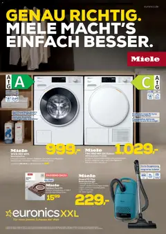 Euronics Sonderbeilage Miele ab 16.09.2026 gültig