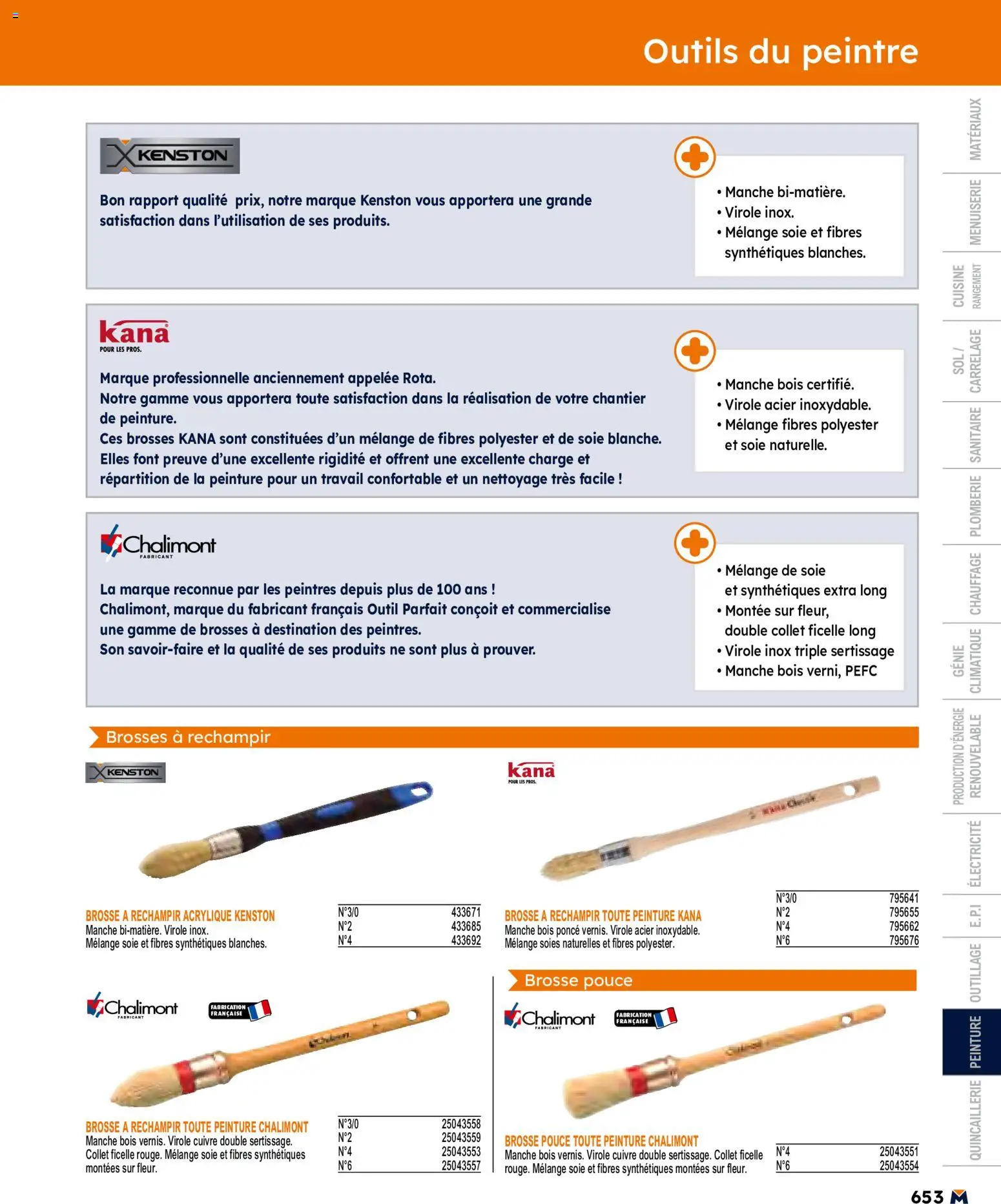 {H1} | Page: 653 | Produits: Brosse