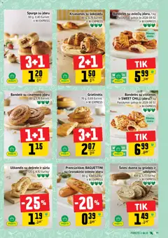 IKI leidinys galioja nuo 2026.07.27 | Puslapis: 11 | Prekių: Spurga, Bandelė, Bandelės, Duona