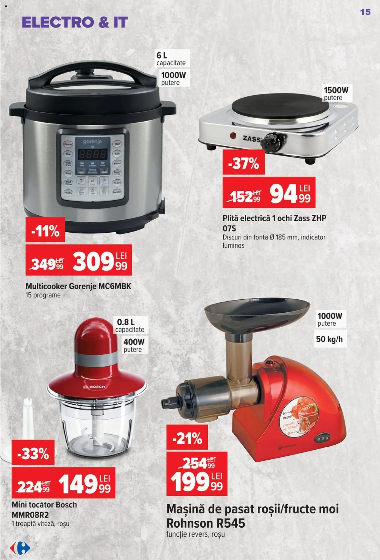 Noul catalog Carrefour – valabil de la 05.08.2026 | Pagină: 15