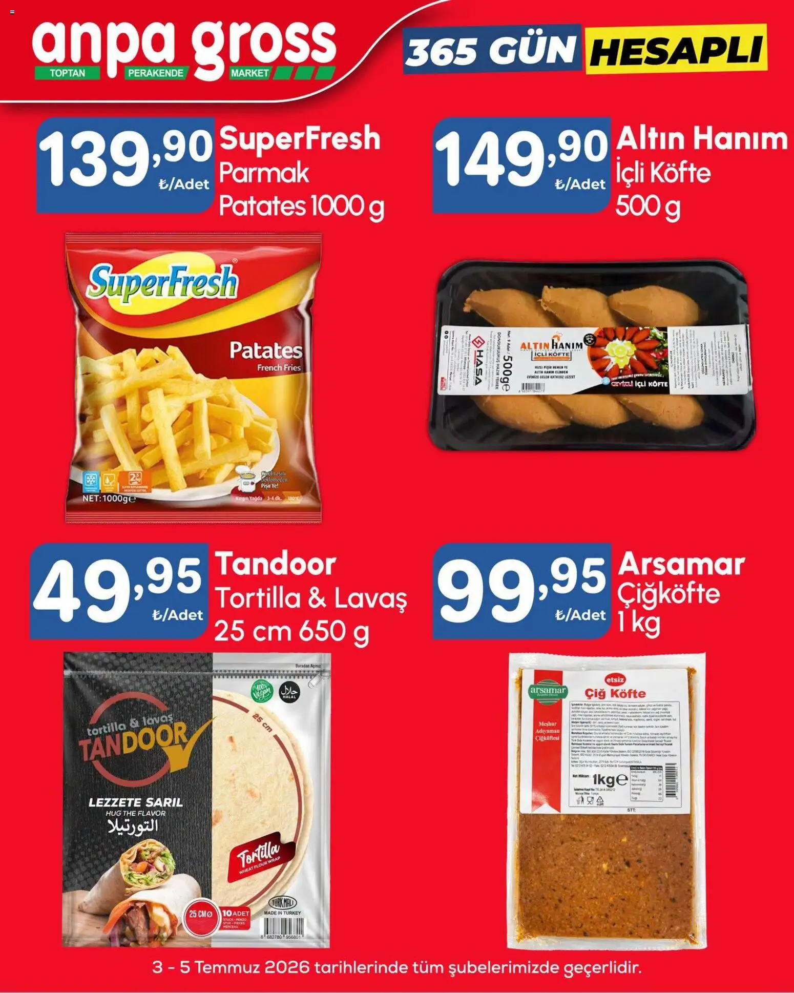 Anpa Gross Katalog - 03 Temmuz 2026 tarihinden itibaren geçerlidir | Sayfa: 13
