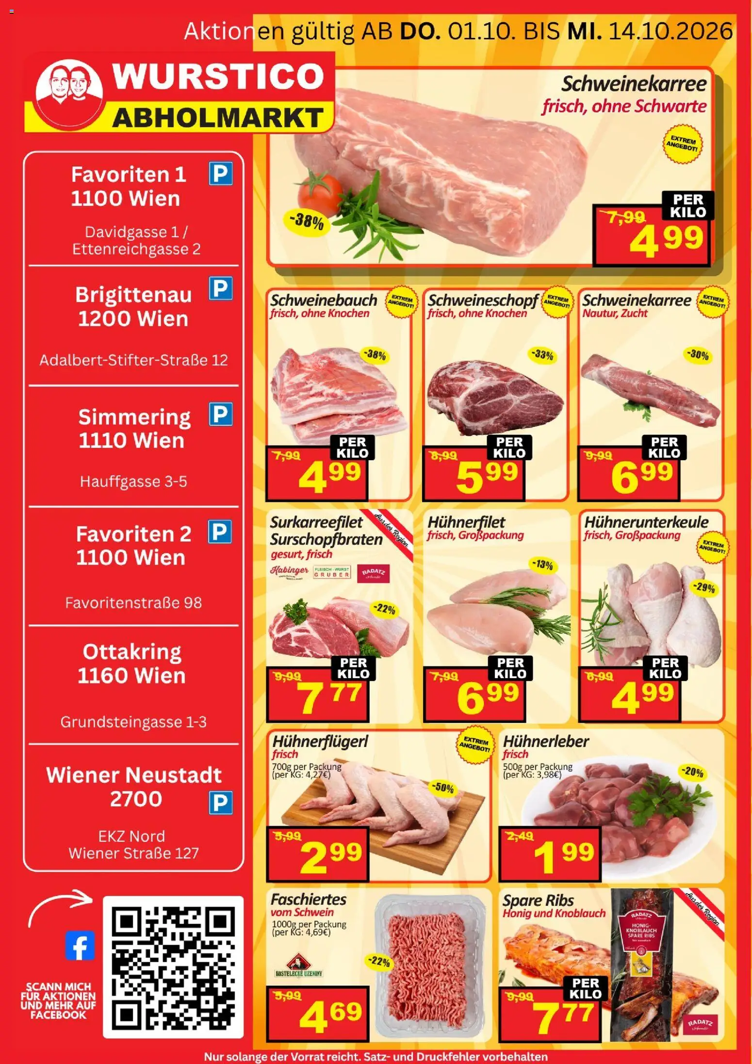 Wurstico Abholmarkt Flugblatt gültig ab 01.10.2026 | Seite: 1 | Produkte: Knoblauch