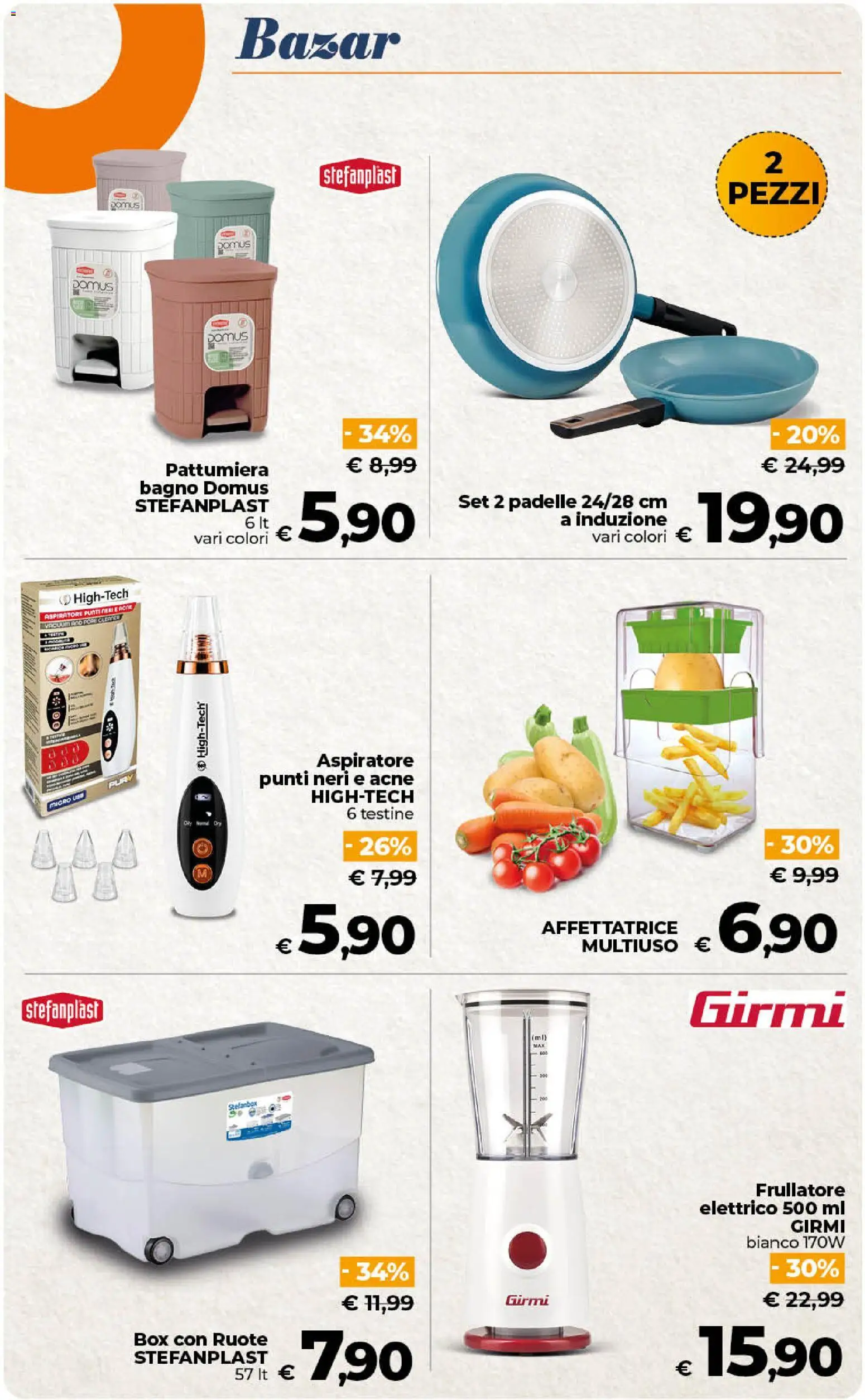 Volantino Ipercoop del 13/10/2026 | Pagina: 56 | Prodotti: Frullatore, USB, Affettatrice, Bagno