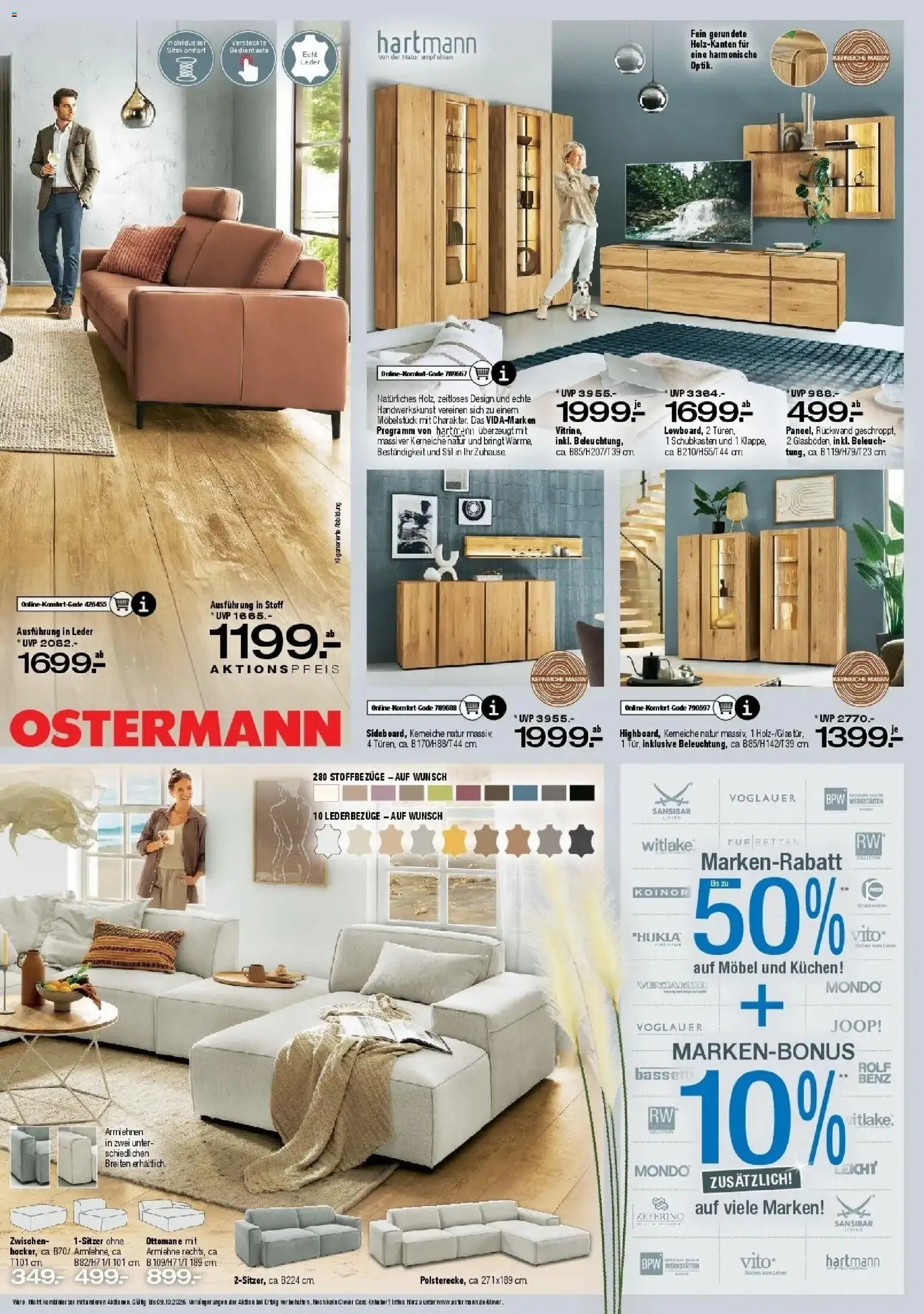 Ostermann - Möbel Ostermann: Neue Möbel wirken Wunder. (ab 19.09.2026) zum Blättern | Seite: 3 | Produkte: Kuchen