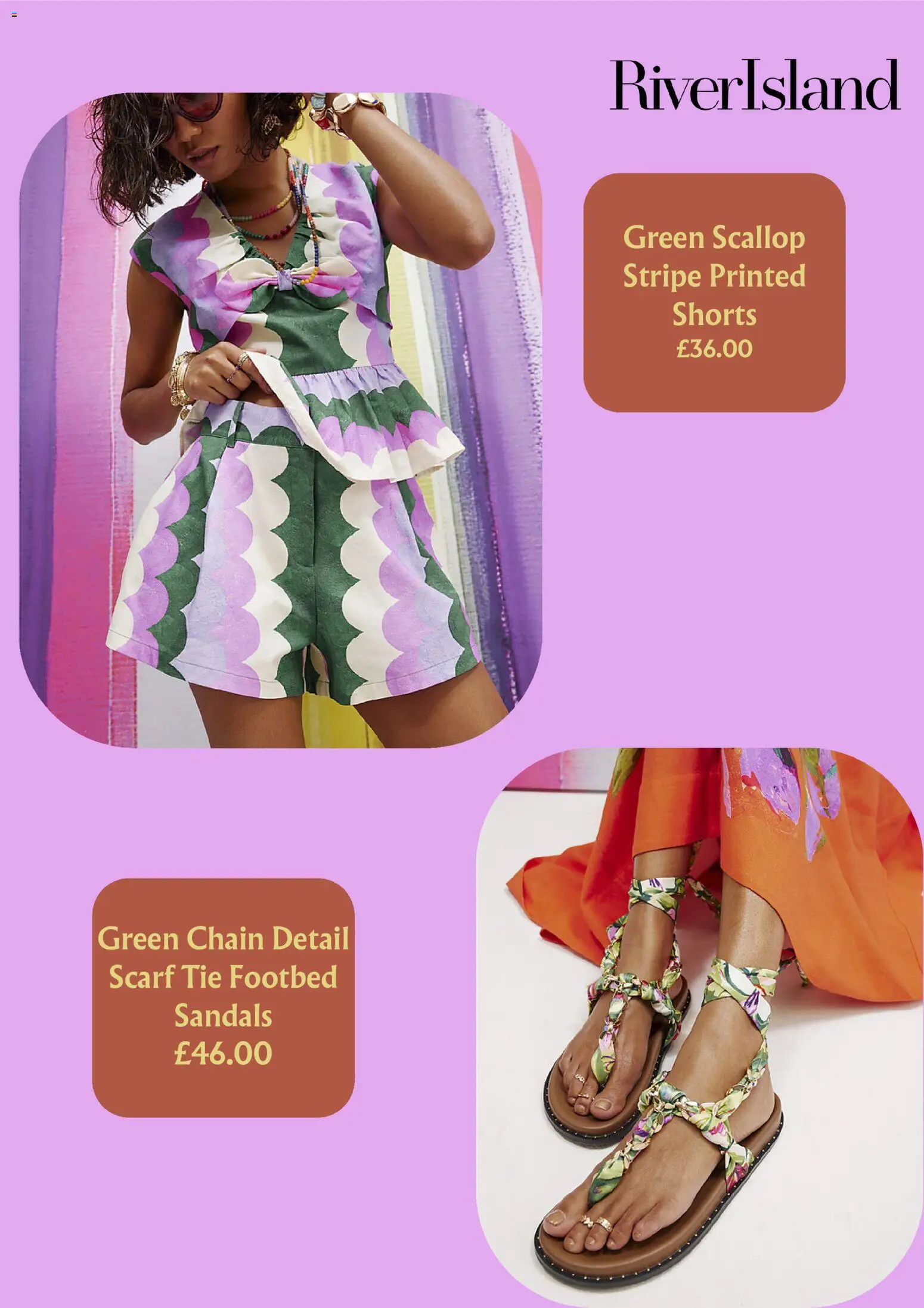 {H1} | Page: 3 | Products: Shorts, Sandals, Scarf