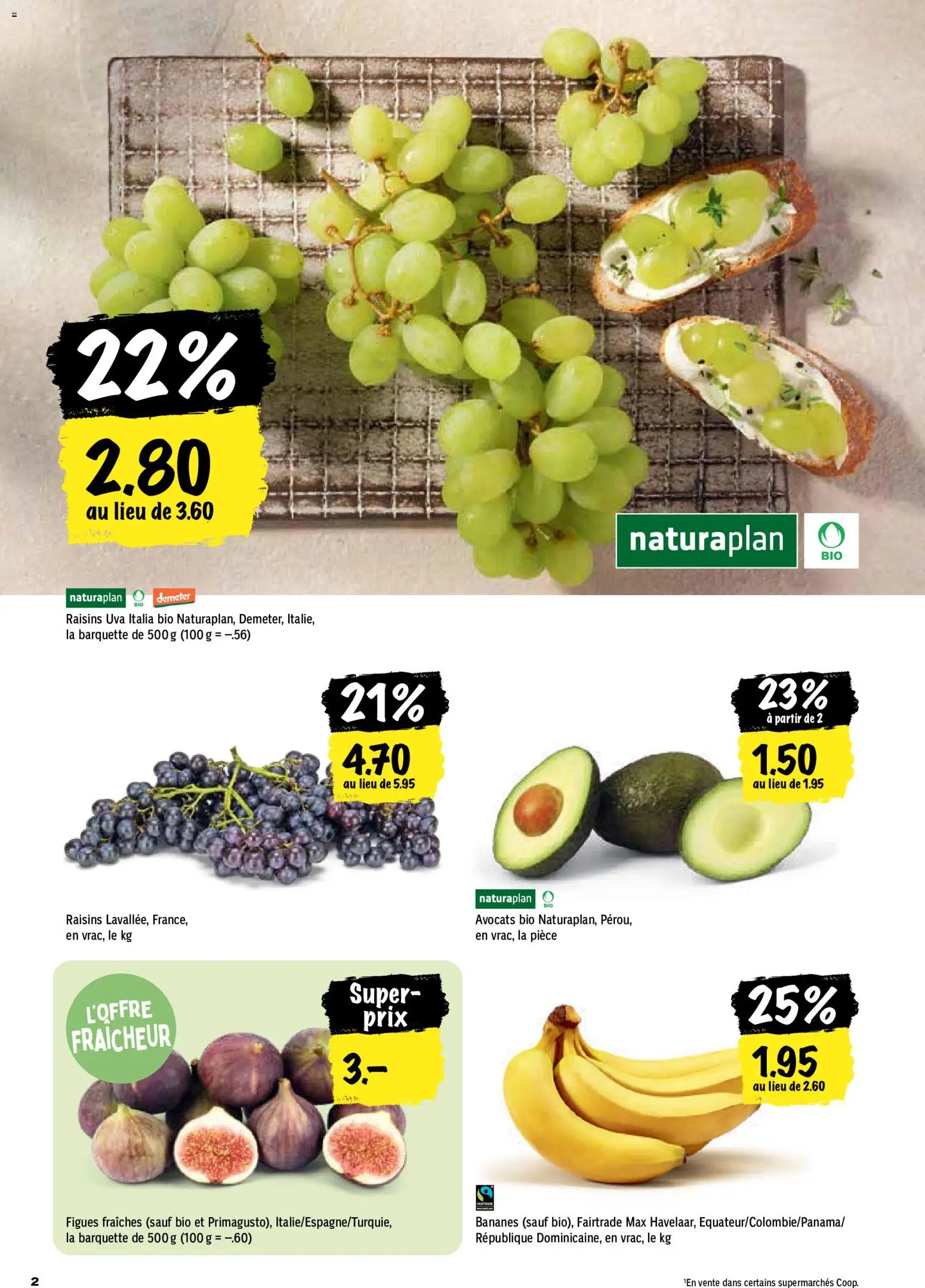 Coop aktionen FR – gültig ab 03.09.2026 | Seite: 2
