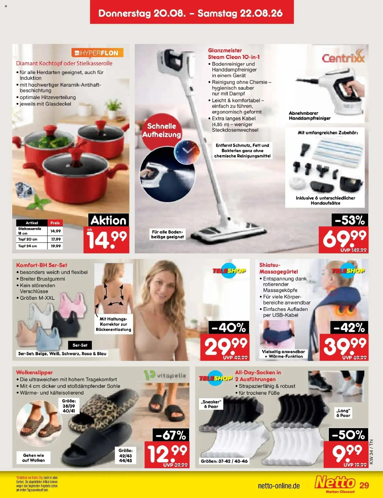 Netto Marken-Discount Prospekt Thiendorf (ab 17.08.2026) » Angebote | Seite: 39 | Produkte: Kabel