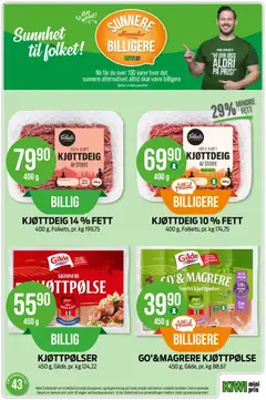 Forhåndsvisning av KJØTTDEIG 10 % FETT, 100% Kjøtt, Kjøttdeig av storfe, 400 g gyldig fra 19/10/2026 | Side: 5