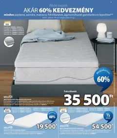 WELLPUR BOKSELVI fehér fekvőbetét, 8 cm vastag luxus minőségű fekvőbetét, magja hűsítő zselével kombinált AIR memory habszivacsból és poliészter habszivacsból áll. Mosható huzattal, amely hűsítő hatású polietilén tartalamat az egyik oldalon. 80x200 cm* 109900 Ft - amely érvényes a következő dátumtól: 2026.07.29. | Oldal: 21