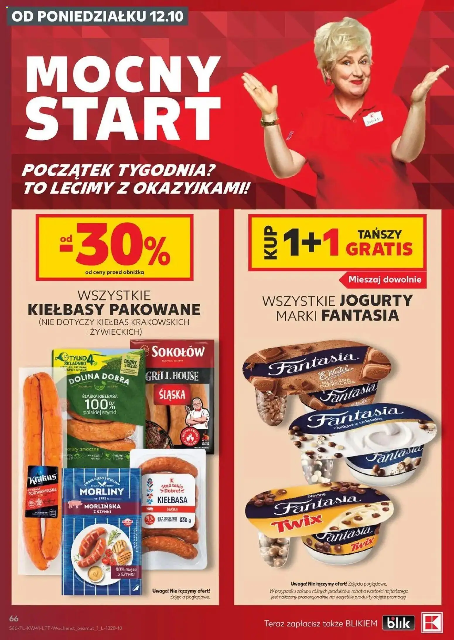Kaufland aktualna gazetka od 08.10.2026 - od jutra PDF | Strona: 66 | Produkty: Kiełbasa, Grill