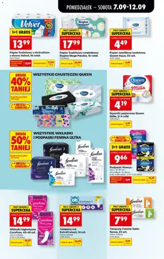 Pogląd oferty "Podpaski Always: Ultra 16-20 szt.; Ultra Night 10-14 szt., Podpaski Always" - ważna od 07.09.2026 | Strona: 79