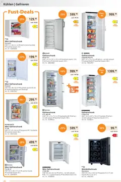 Fust aktionen ab 22.06.2026 gültig | Seite: 20 | Produkte: Gefrierschrank, Bosch, Liebherr
