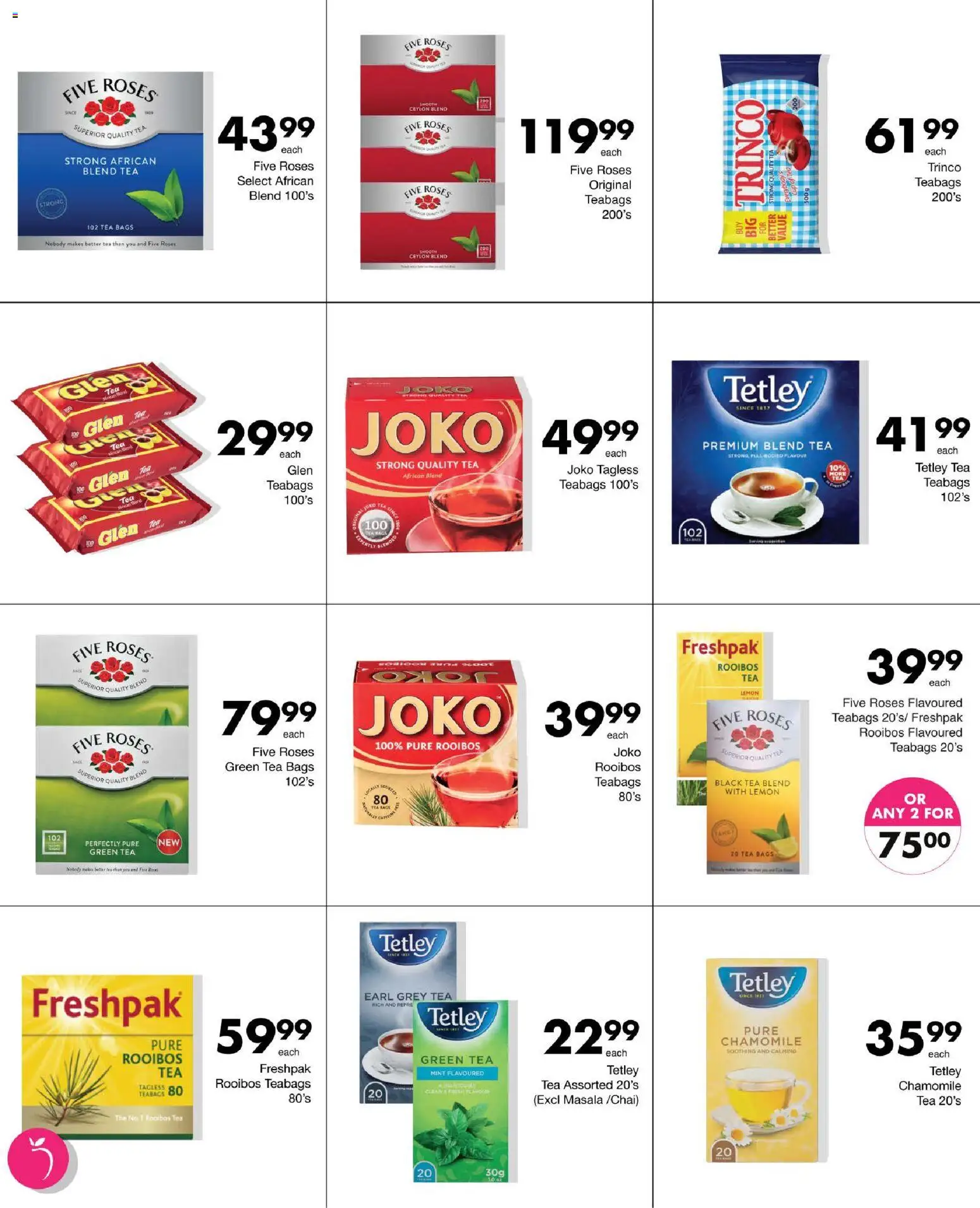 New Save catalogue – valid from 15/10/2026 | Page: 34 | Products: Black Tea, Tea, Lemon