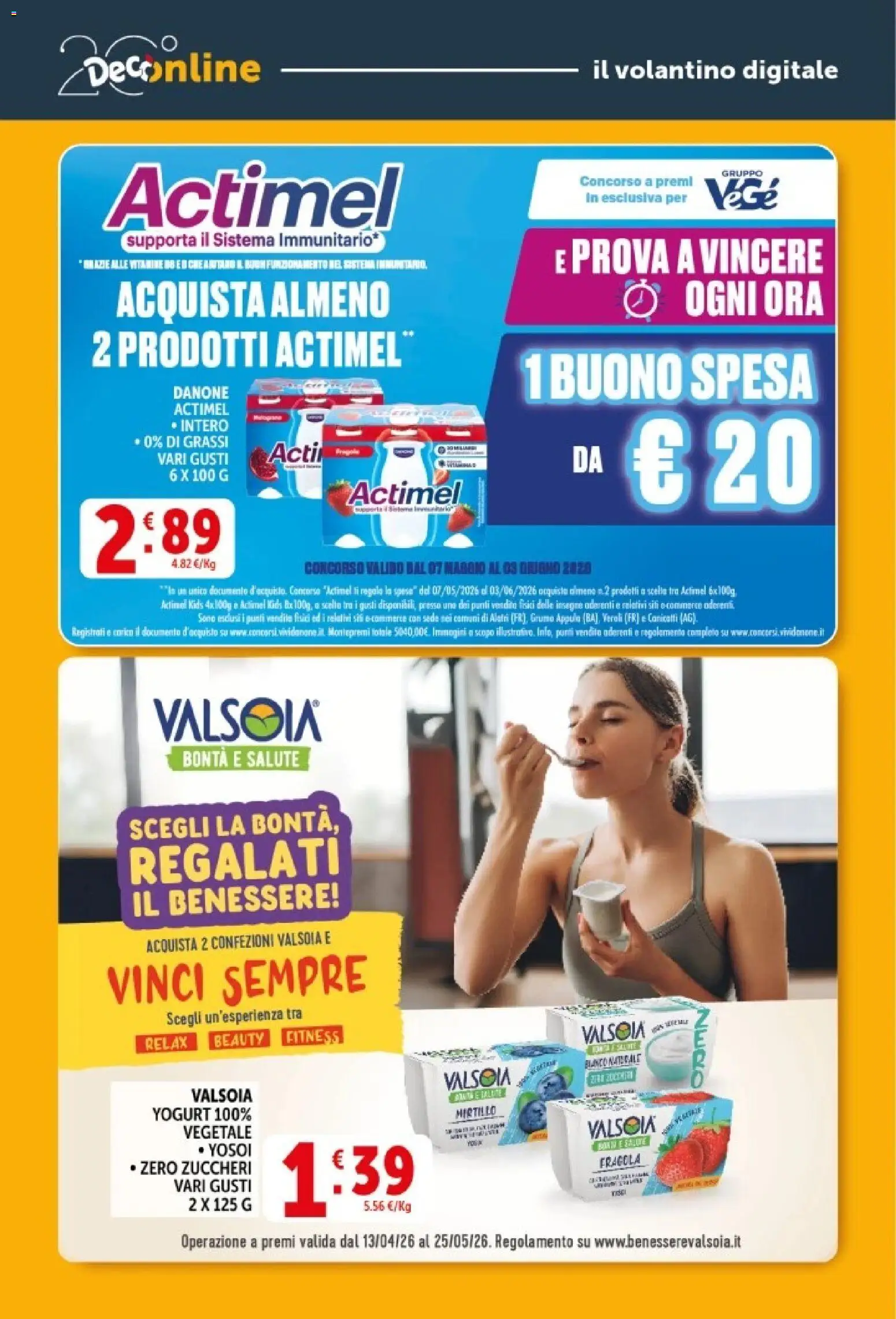 Volantino Decò del 20.05.2026 | Pagina: 27 | Prodotti: Yogurt