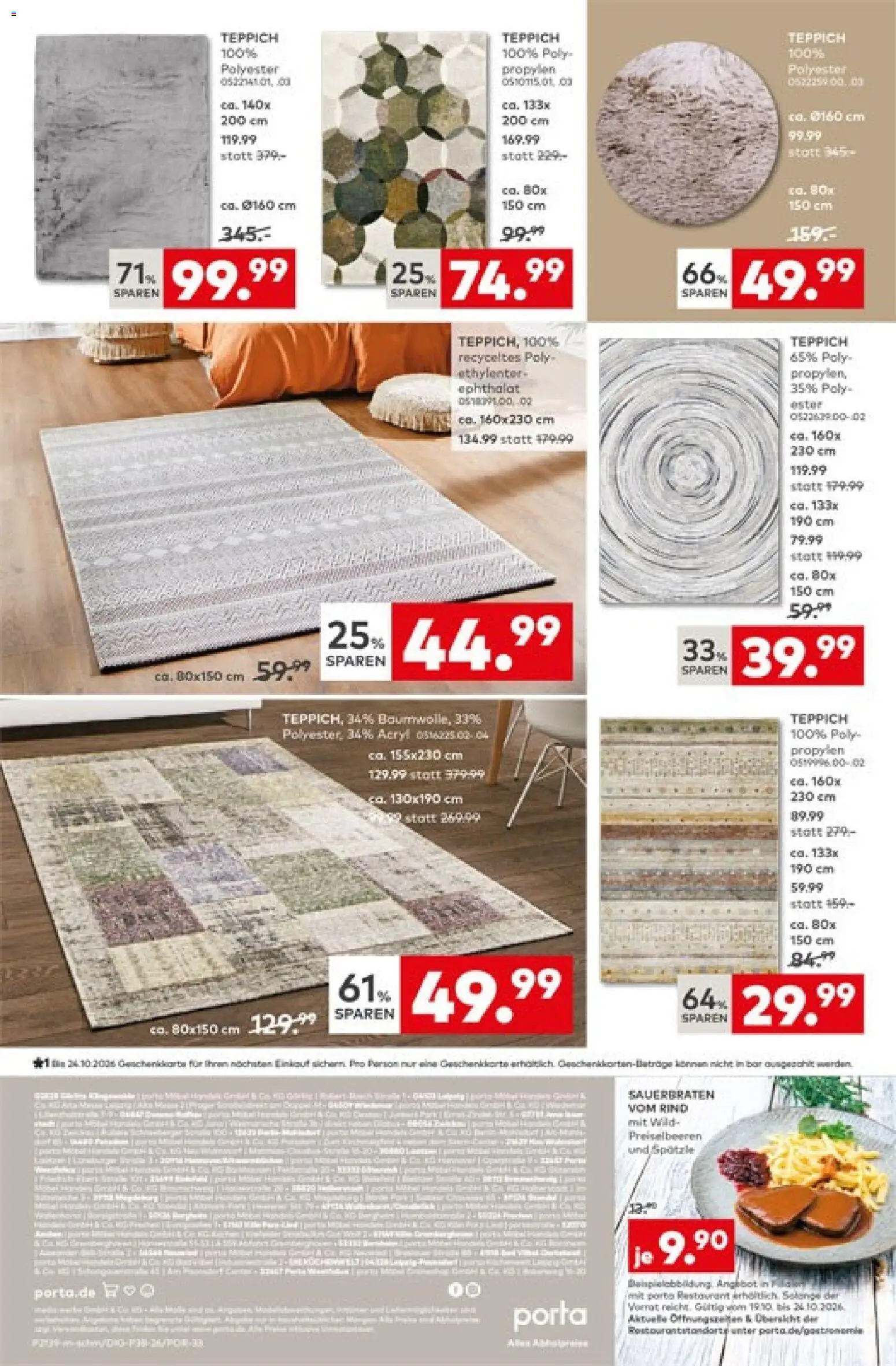 Porta! Aktueller Prospekt – gültig ab 18.10.2026 | Seite: 16