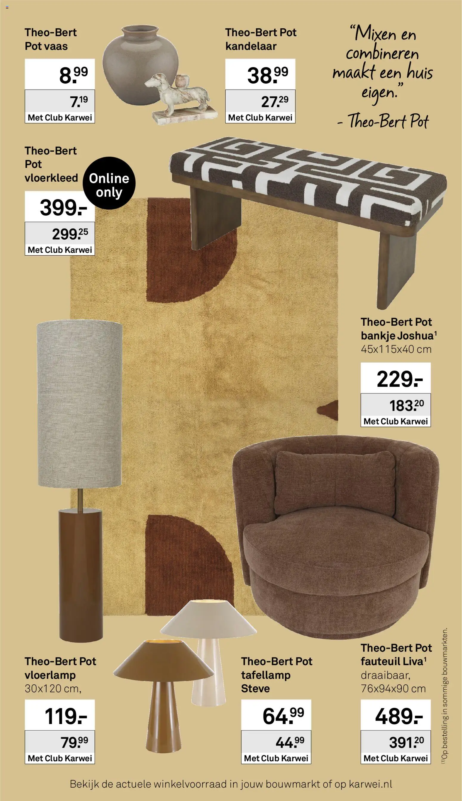 {H1} | Pagina: 3 | Producten: Pot, Fauteuil, Vaas
