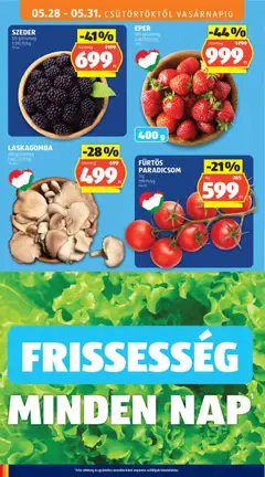 Aldi akciós újság - amely érvényes a következő dátumtól: 28.05.2026 | Oldal: 10