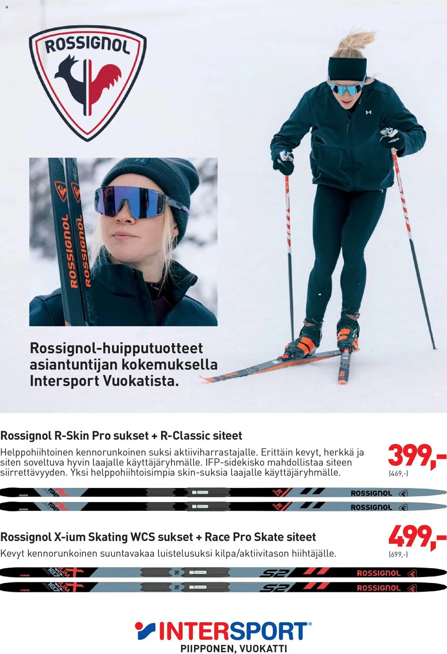 Intersport Maastohiihtokuvasto Vuokatti – voimassa 12/10/2026 alkaen | Sivu: 20 | Tuotteet: Siteet
