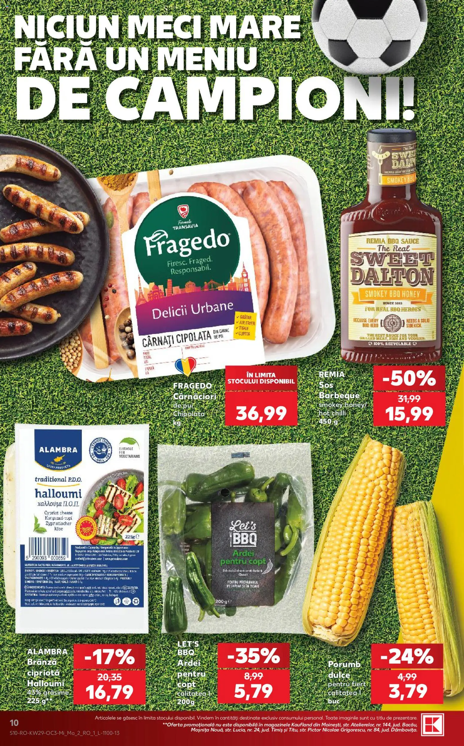 Noul catalog Kaufland – valabil de la 15.07.2026 | Pagină: 10 | Produse: Chilli, Solid, Best, Cârnați